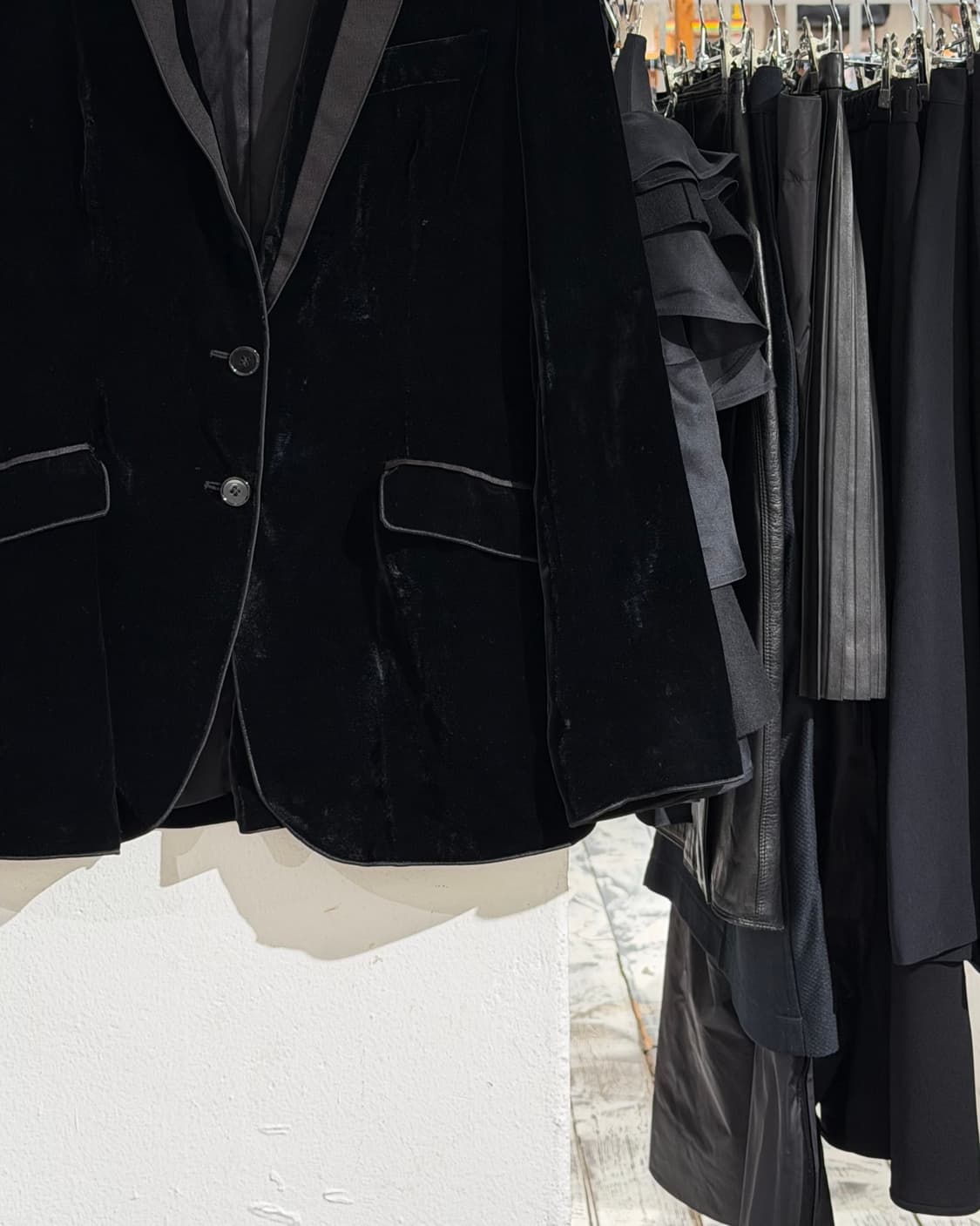 돌체앤가바나 블랙 벨루어 아카이브 블레이저 상품이미지6
