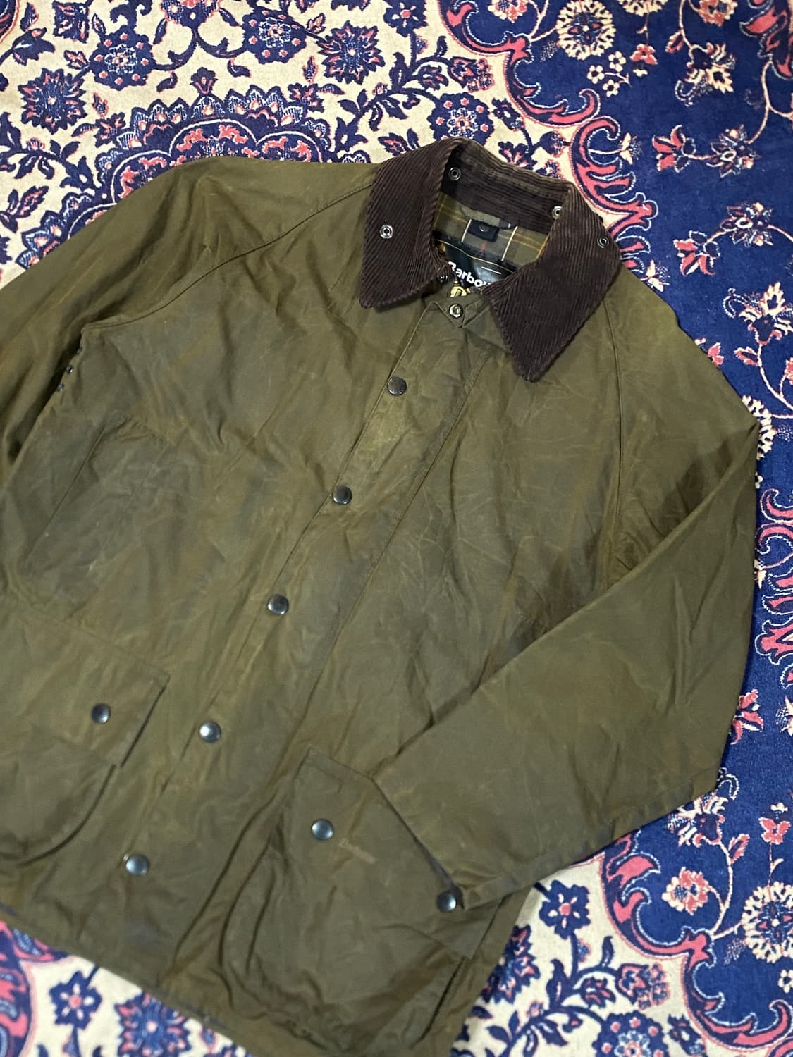 빈티지-바버(Barbour) 빈티지 워시드 왁싱 클레식 자켓 상품이미지5