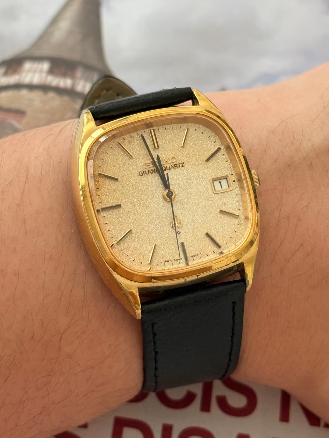 Seiko 세이코 Grand Quartz Sand Diel 상품이미지9