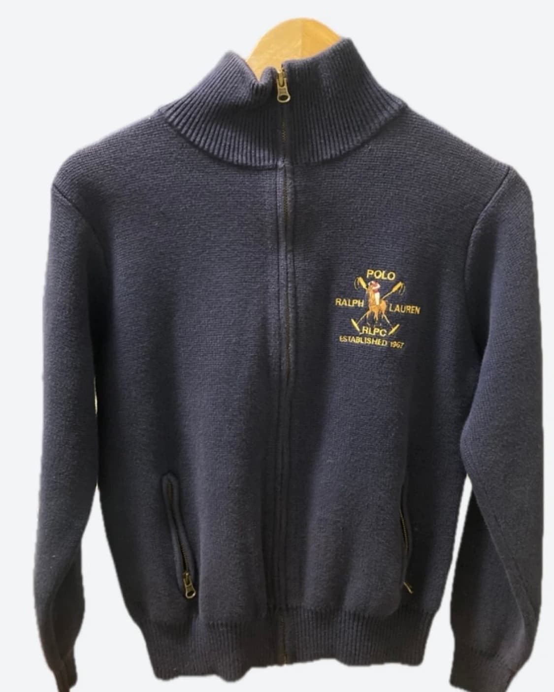 폴로 랄프로렌 자수 니트 가디건 집업 상품이미지1