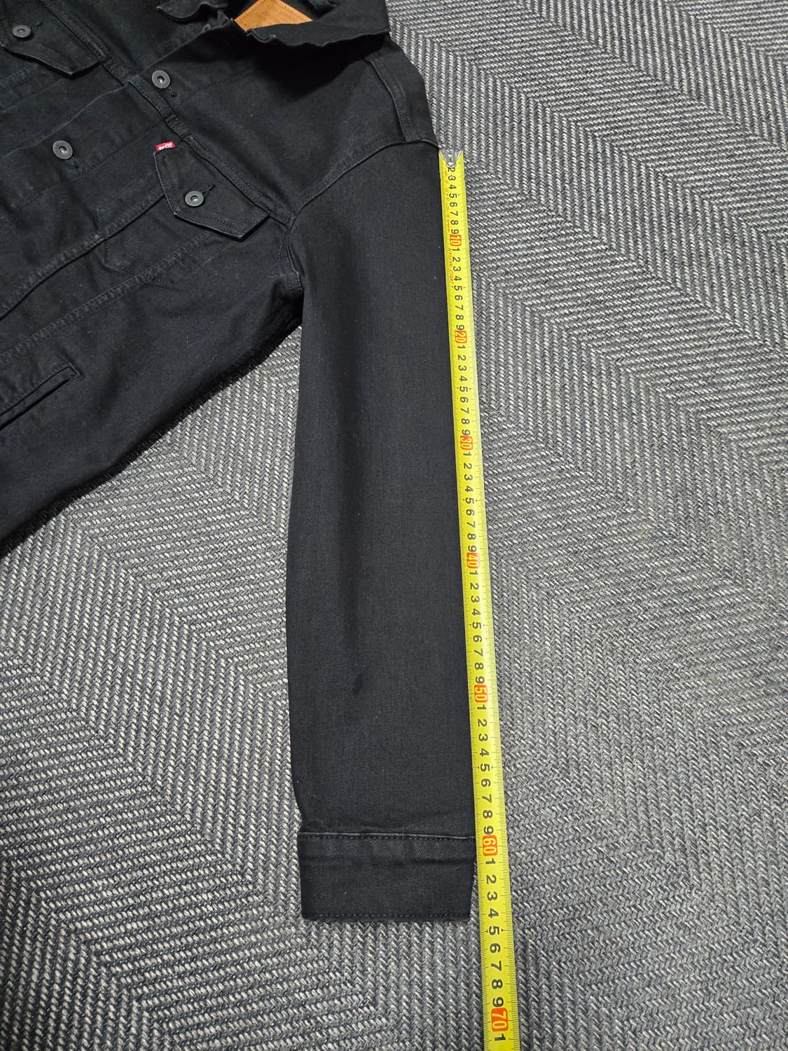 리바이스 프리미엄 블랙 트러커 자켓 스판청자켓 72334 상품이미지8