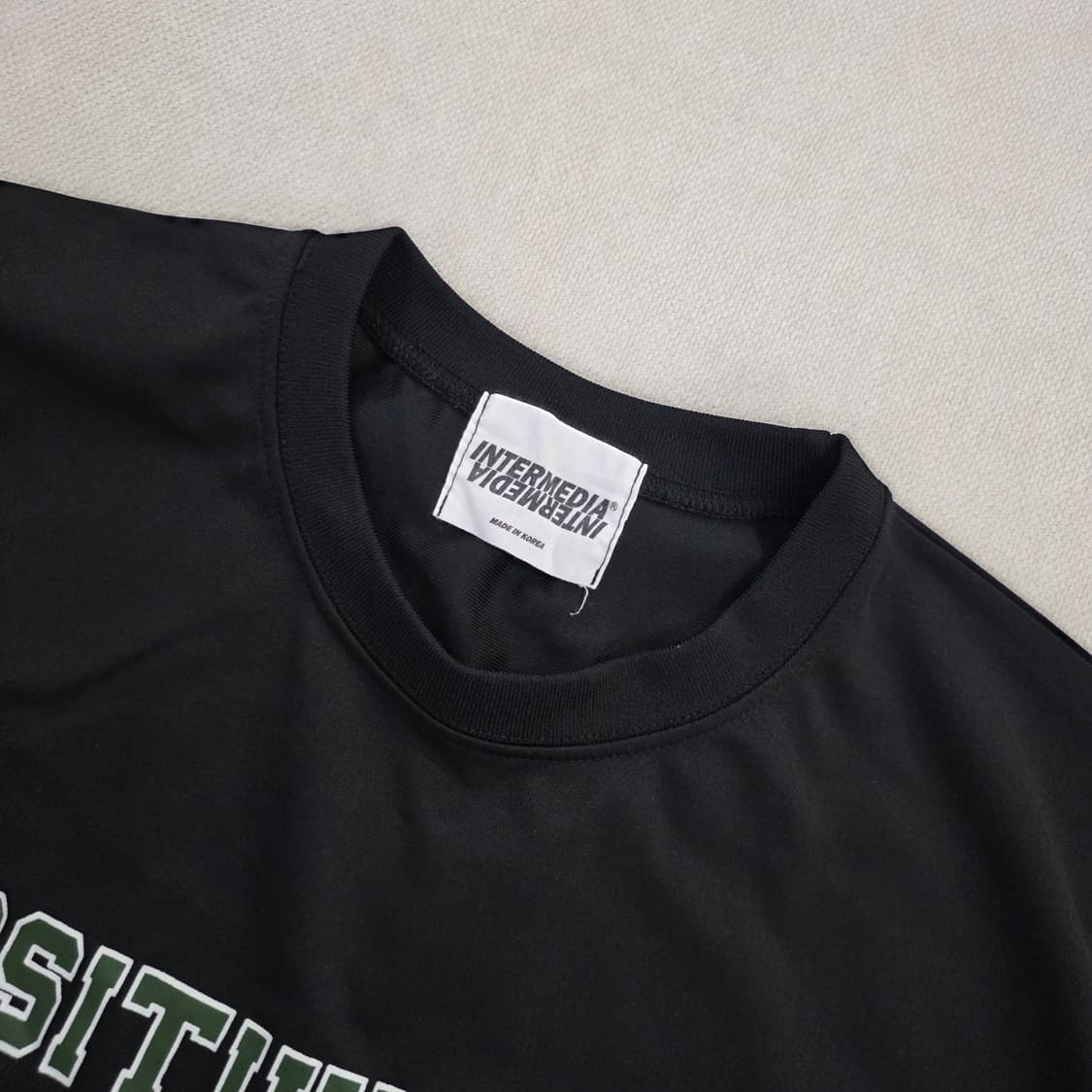 실측 인터미디어 럭비 메쉬 반팔티  0225J 상품이미지2