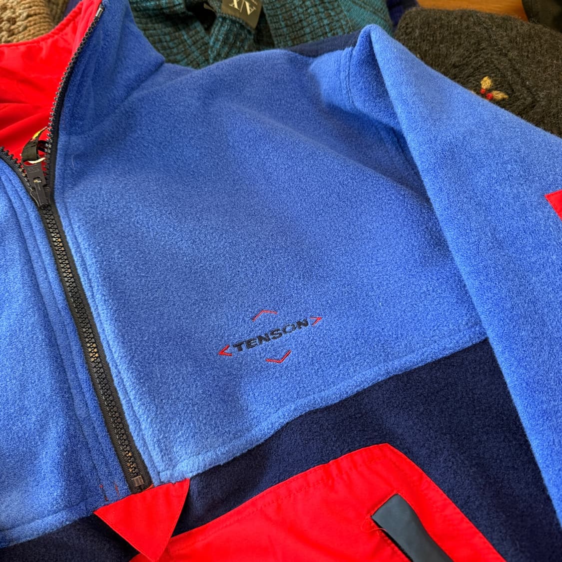 텐슨 스웨덴 아웃도어 브랜드 플리스 나일론 리버서블 아노락 상품이미지5