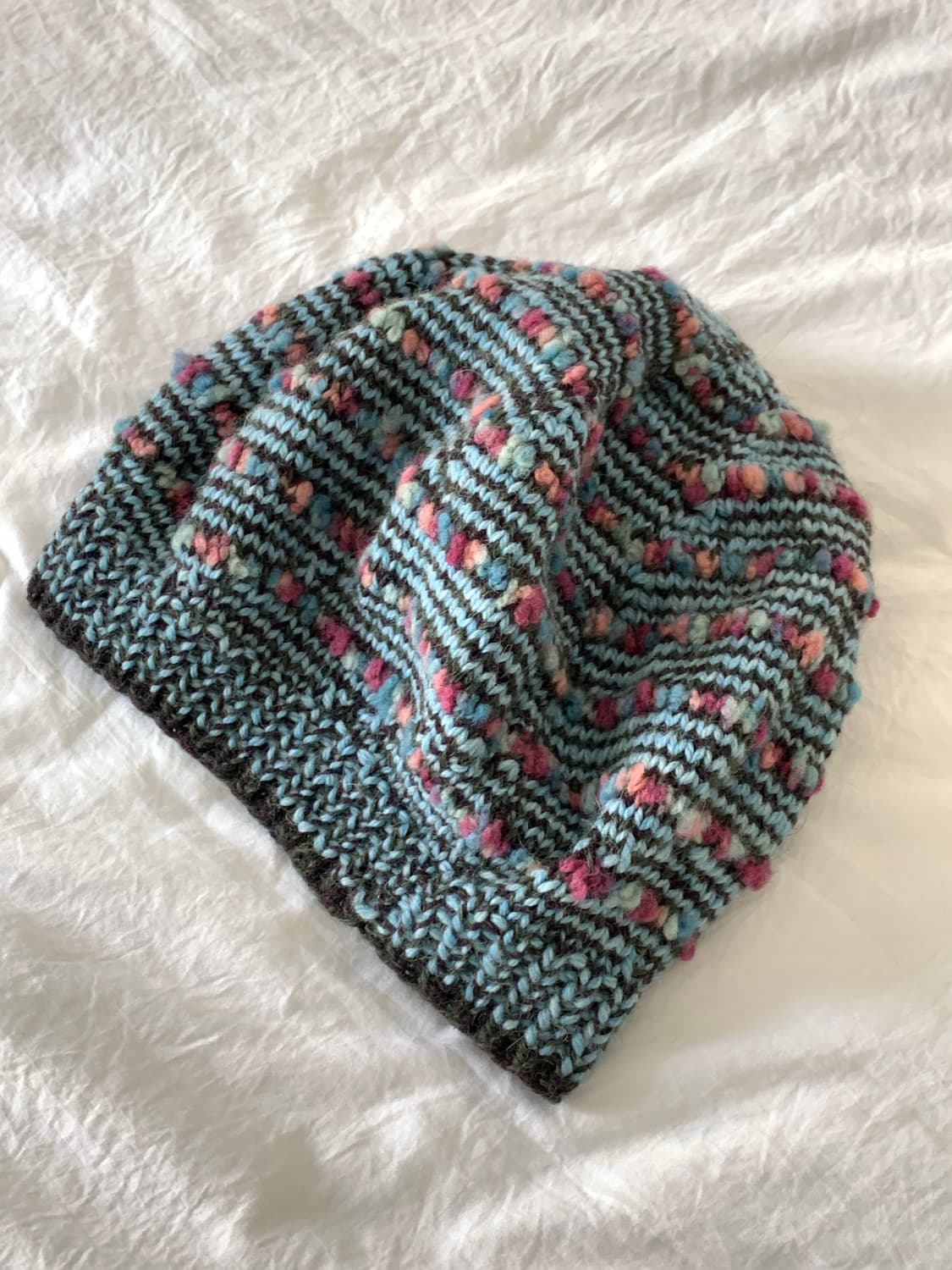 JPN vtg 니트 베레모 비니 상품이미지1