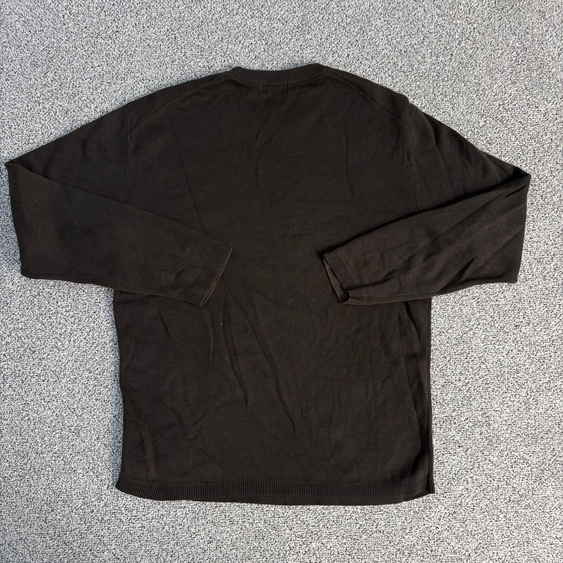 M 무신사스탠다드 크루넥 니트 긴팔티 0303J 상품이미지3