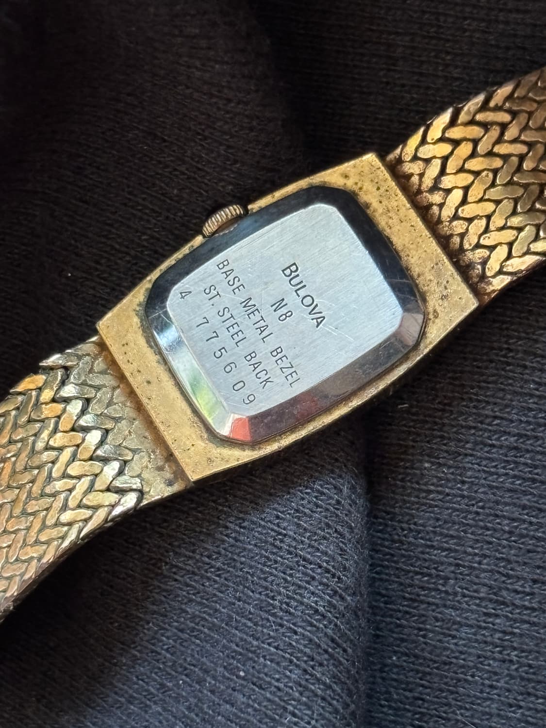 vintage bulova metal watch 상품이미지9