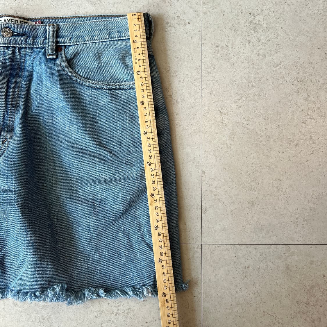 빈티지 00s Levi's 550 데님 쇼츠 상품이미지9