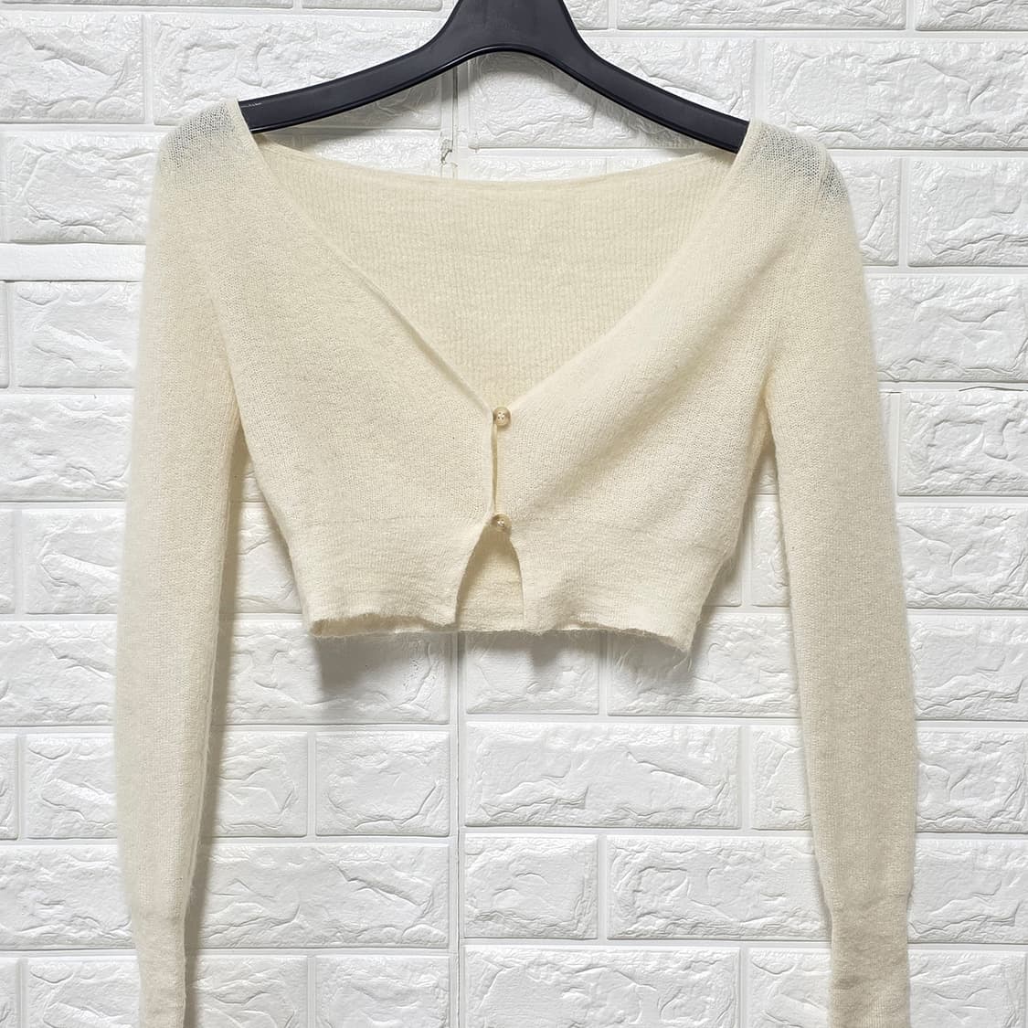 택포) S 자크뮈스 Jacquemus 크롭 가디건 34 상품이미지1