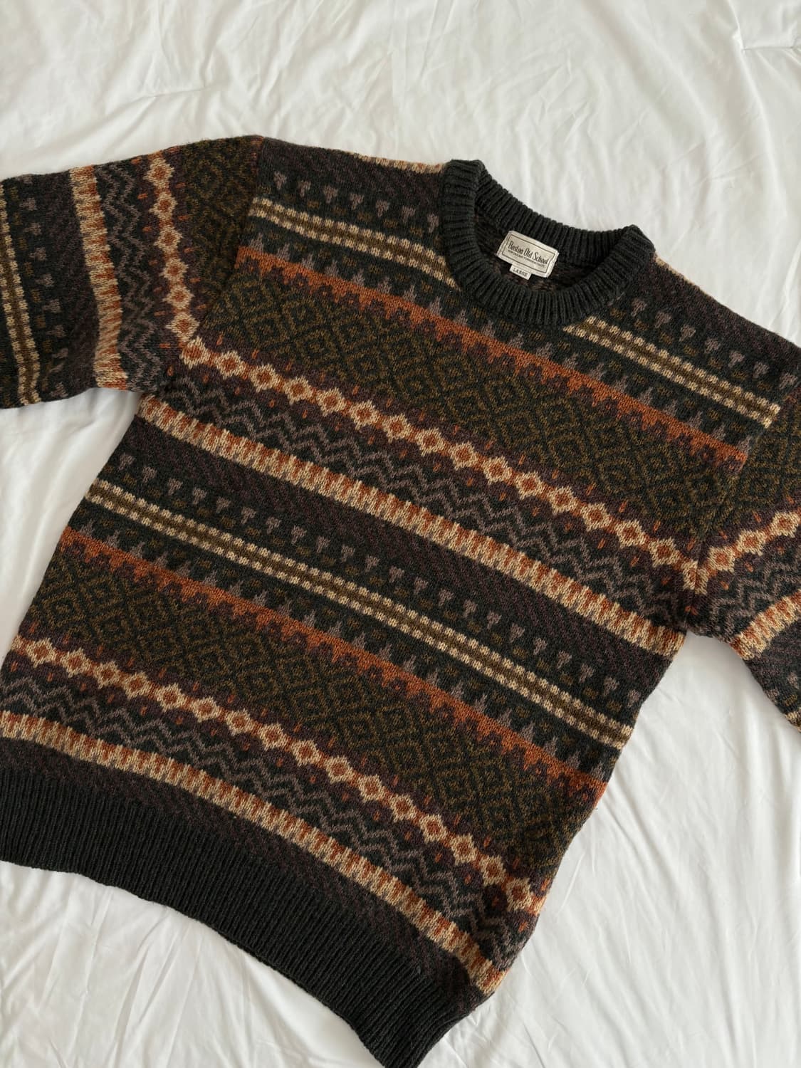 patterned sweater 패턴 니트 상품이미지5