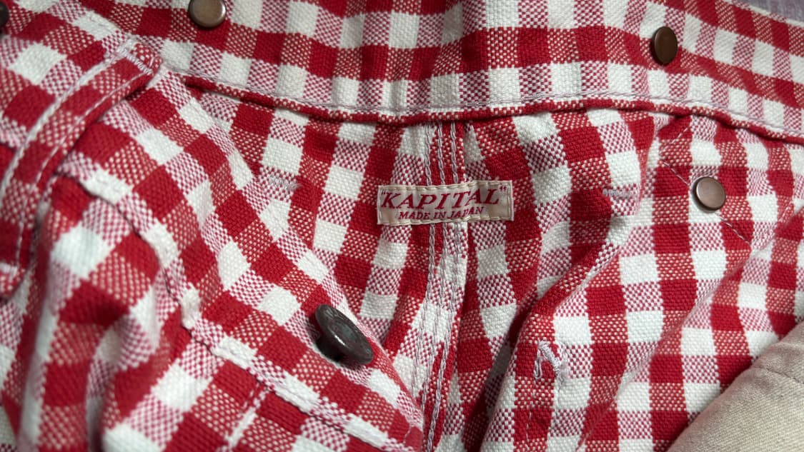 캐피탈 럼버 와이드 팬츠 상품이미지7