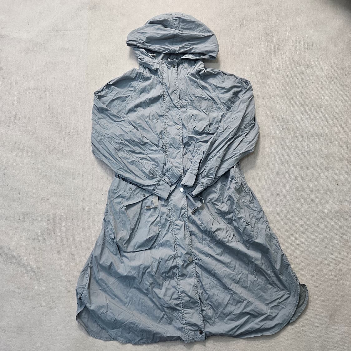 66 지오송지오 바람막이 후드 롱 자켓 0311Y 상품이미지1