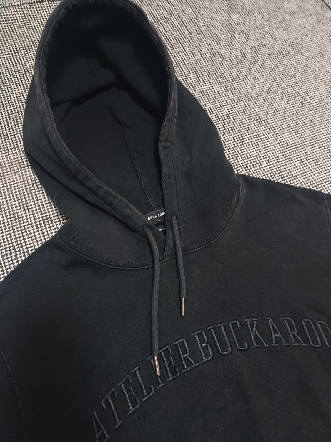 버카루(BUCKAROO) 아뜰리에 자수 후드티 상품이미지3