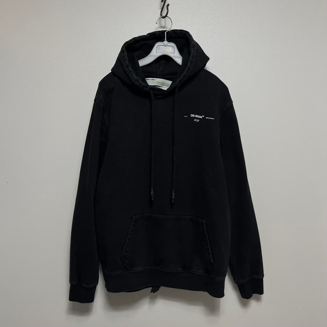 오프화이트 OFF-WHITE 후드 블랙 L 상품이미지8