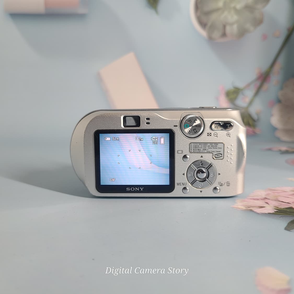 소니 사이버샷 dsc-p200 디카 (빈티지 카메라) 상품이미지4