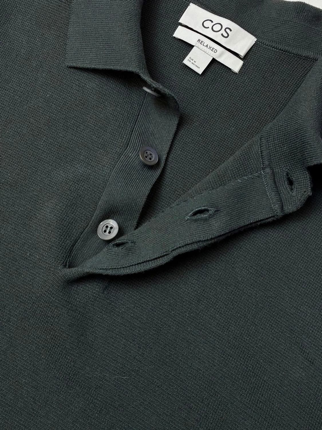 코스 COS 미니멀 니트 폴로 롱 슬리브 PN5196 상품이미지4