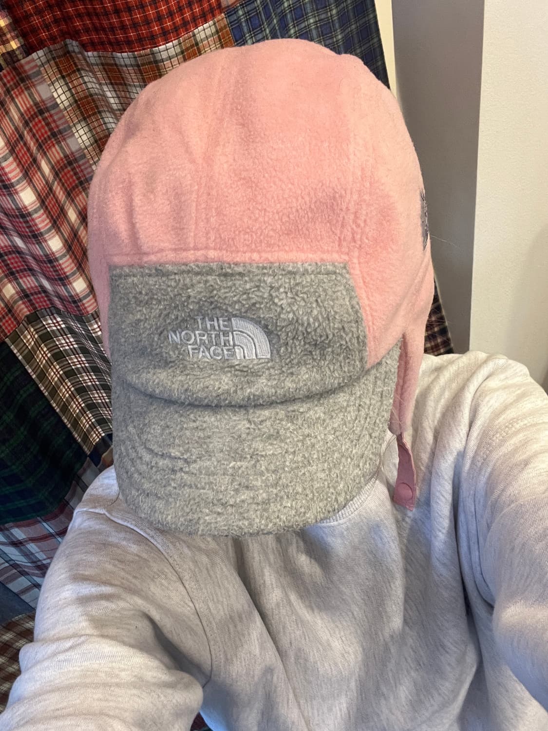 노스페이스 핑크 트루퍼 햇 상품이미지2