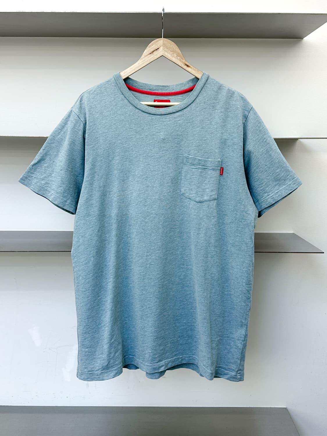 슈프림 18SS 베이직 포켓 티셔츠 상품이미지1