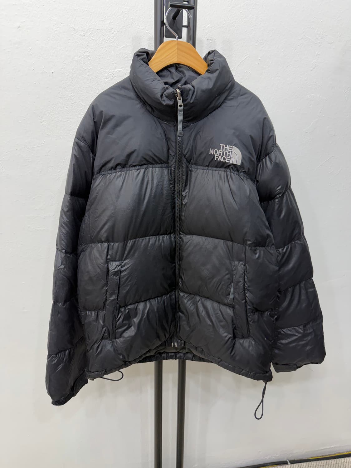 정품) 노스페이스 블랙 눕시패딩 M 상품이미지1
