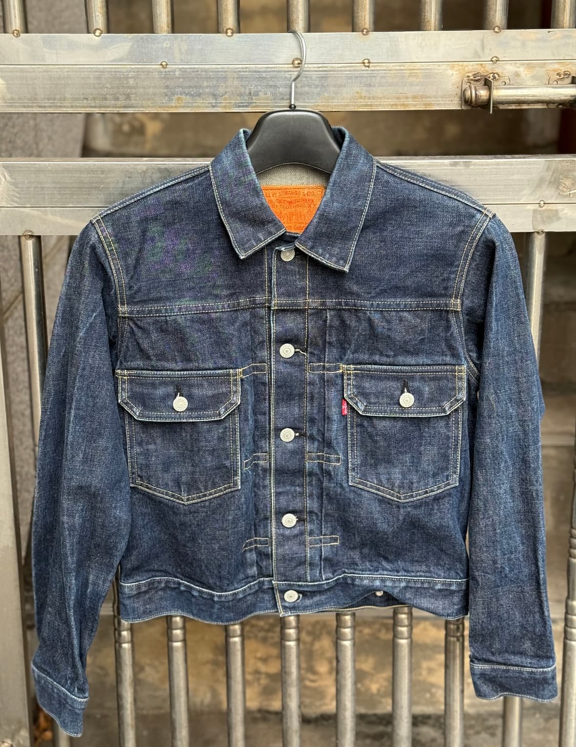 90s Levi’s 빅E 71507-XX Type 2 데님 자켓 리바이스 상품이미지1