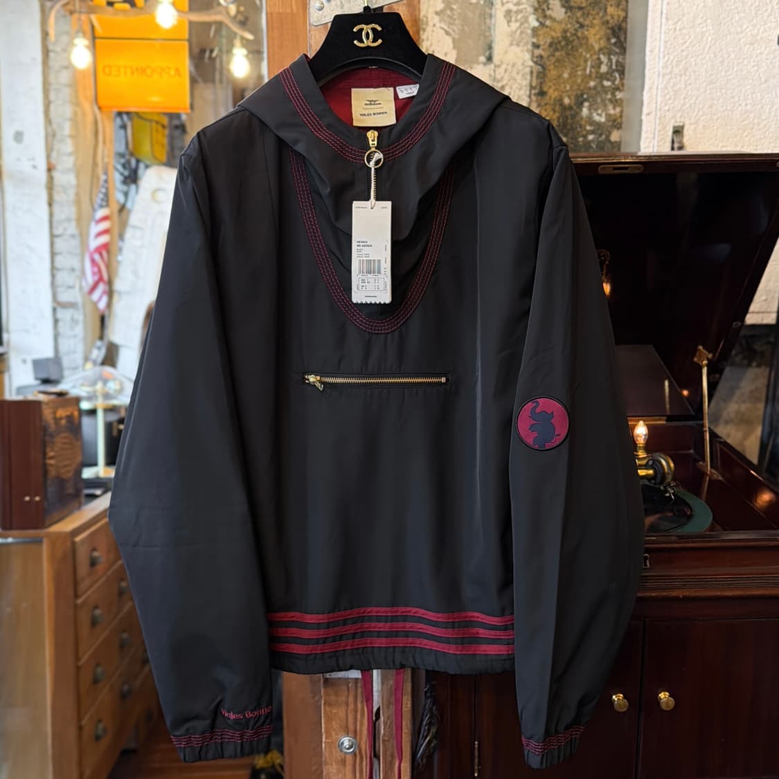 웨일즈보너 X 아디다스 아노락 풀오버 자켓 상품이미지5