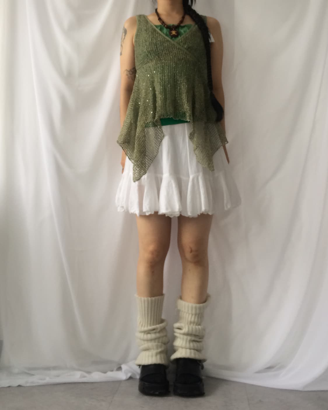 Lace point sleeveless 상품이미지5