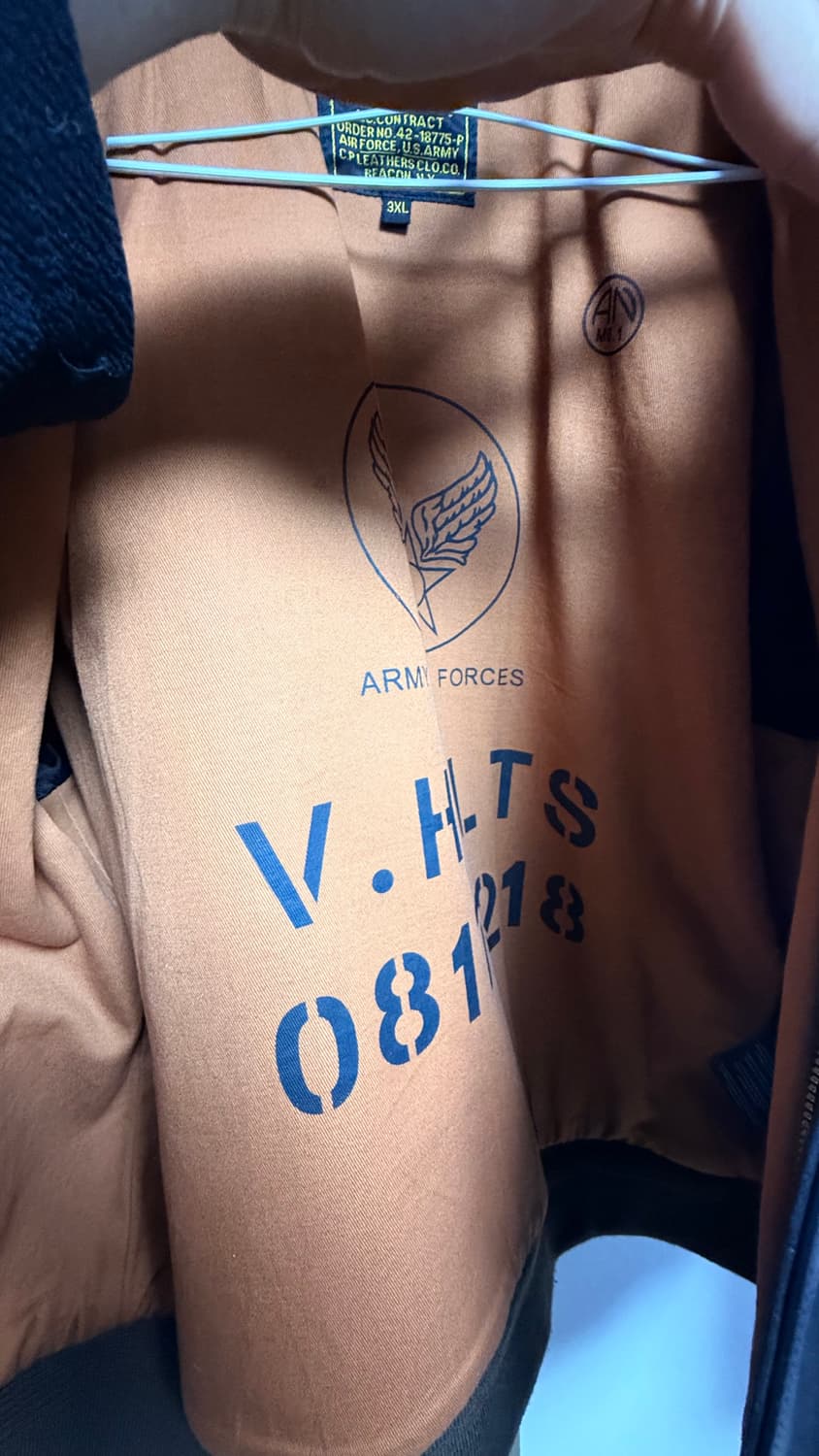 써니레더 A2 말가죽 3XL 판매합니다. 상품이미지5