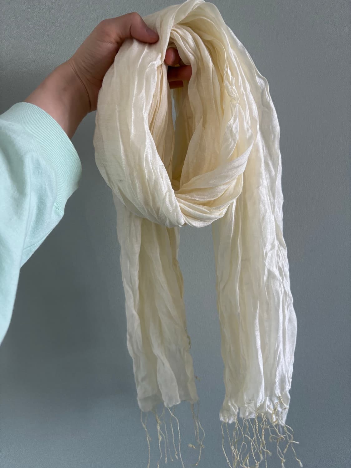 콜로신스 유라 스카프 레몬 / 정가 51,000 상품이미지4