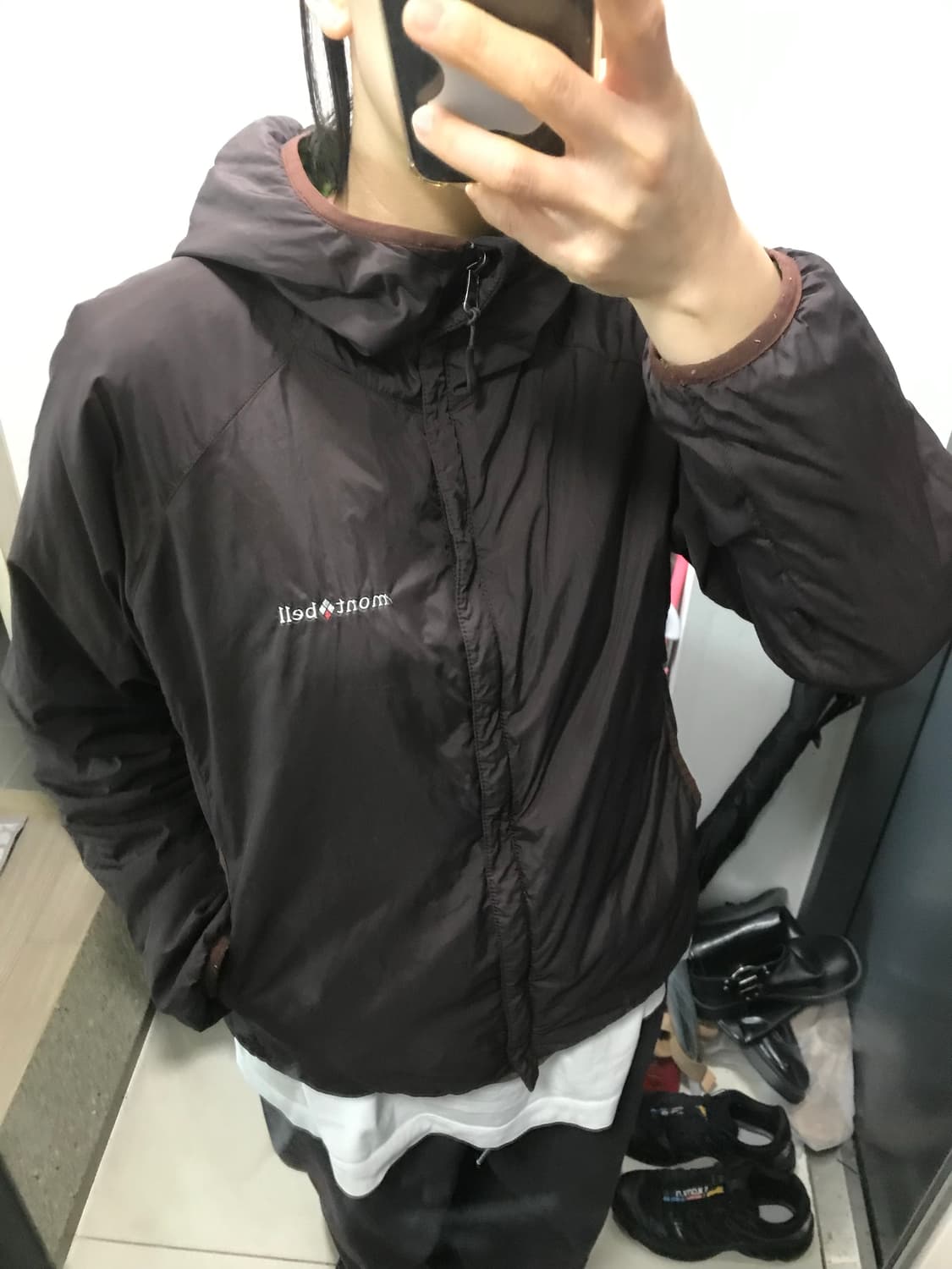 몽벨 리버시블 경량패딩 상품이미지2