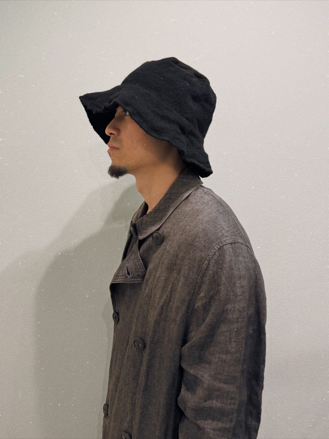 꼼데가르송 셔츠 23aw 축융울 버킷햇 상품이미지1