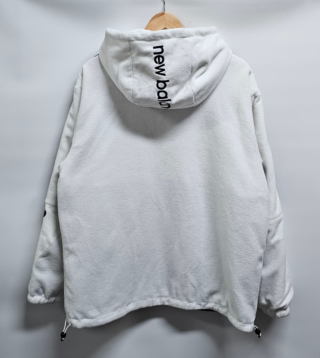 뉴발란스 양면 플리스 후드점퍼 L 상품이미지4