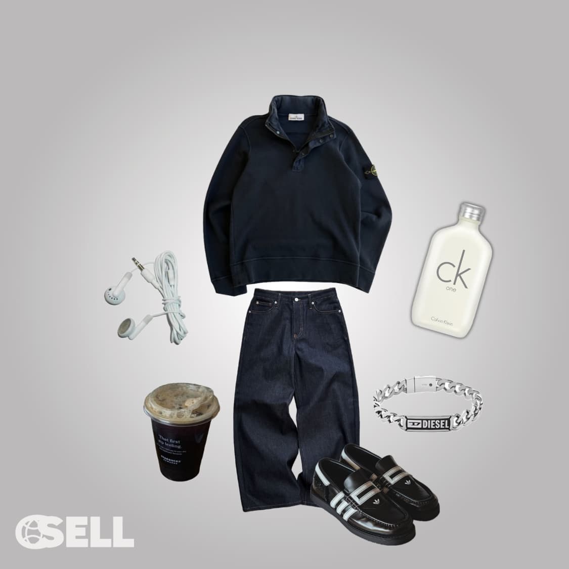 스톤아일랜드 반집업 상품이미지3