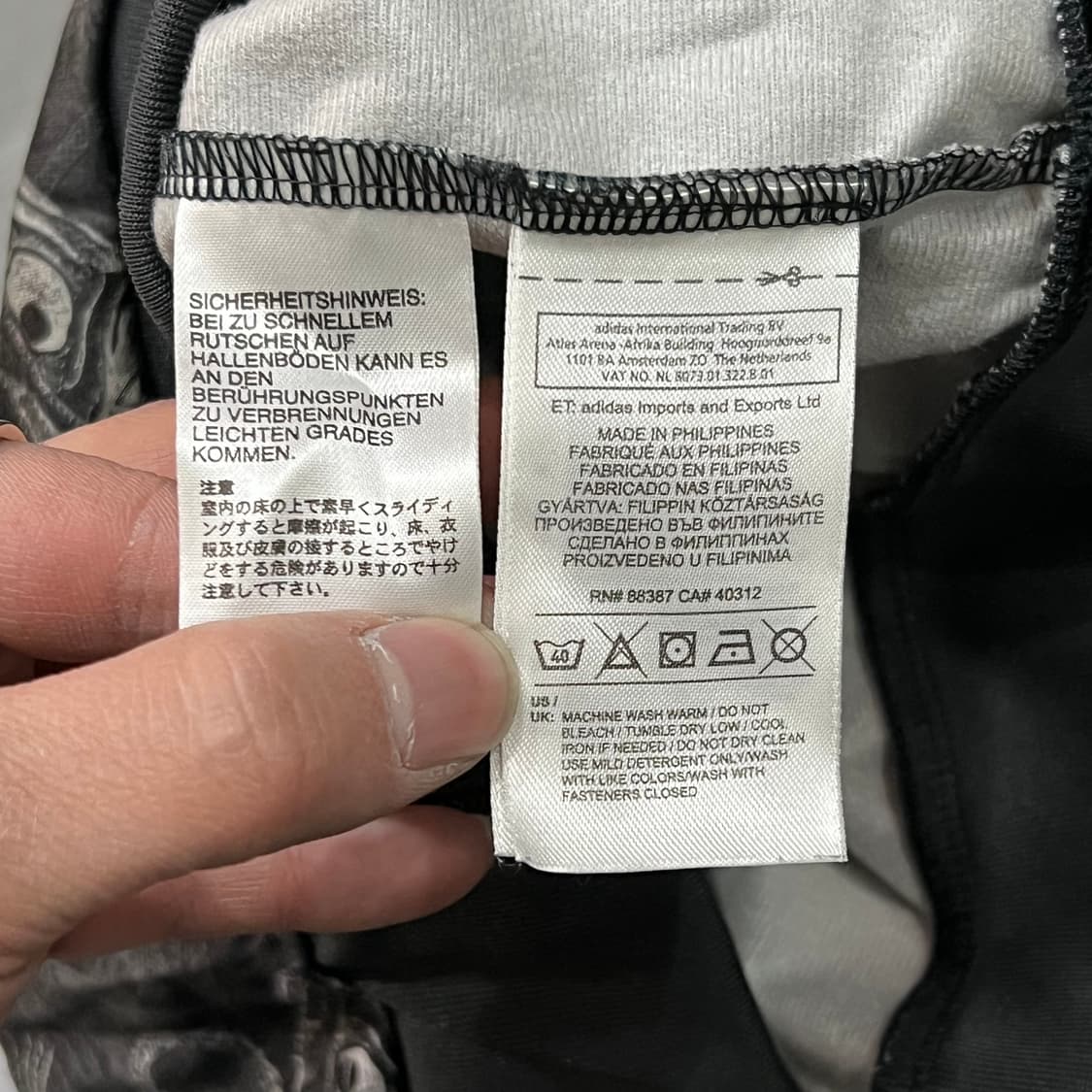  아디다스 스켈레톤 트랙탑 y15291 상품이미지6