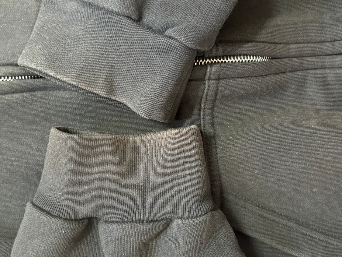 [M] 발렌시아가 포스트잇 후드 집업 블랙 상품이미지3