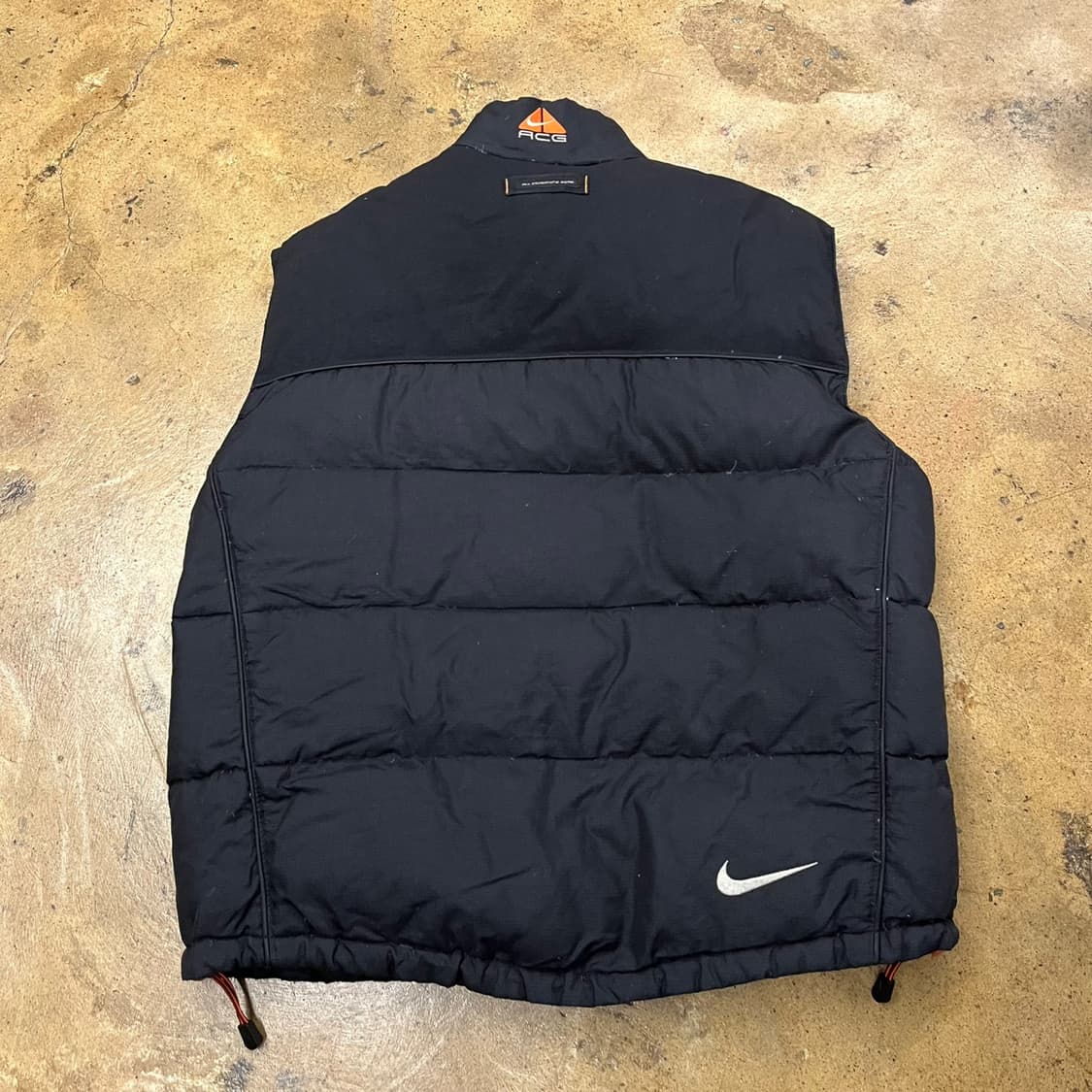 [정품/L] 나이키 블랙 패딩 조끼 b17 상품이미지3