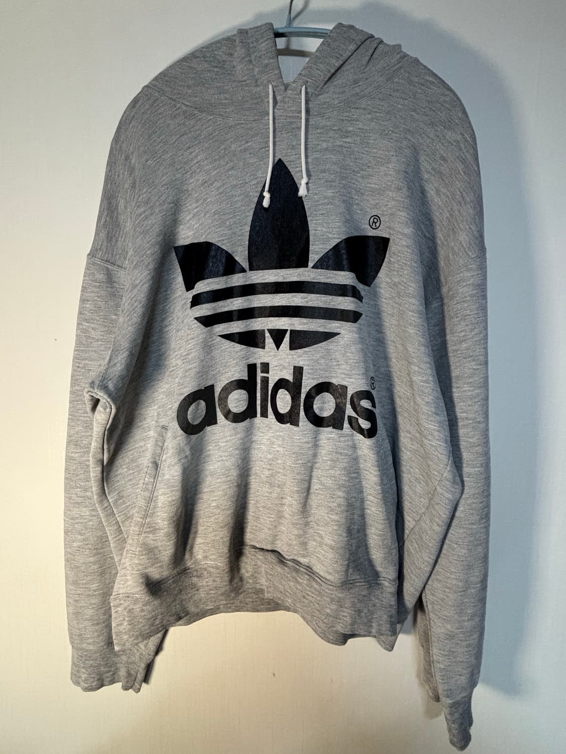 90s 아디다스 데상트 트레포일 빅로고 빈티지 후드 상품이미지1