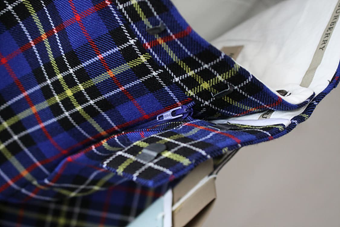 BURBERRY 버버리 정품 울 팬츠 바지 새제품 상품이미지8