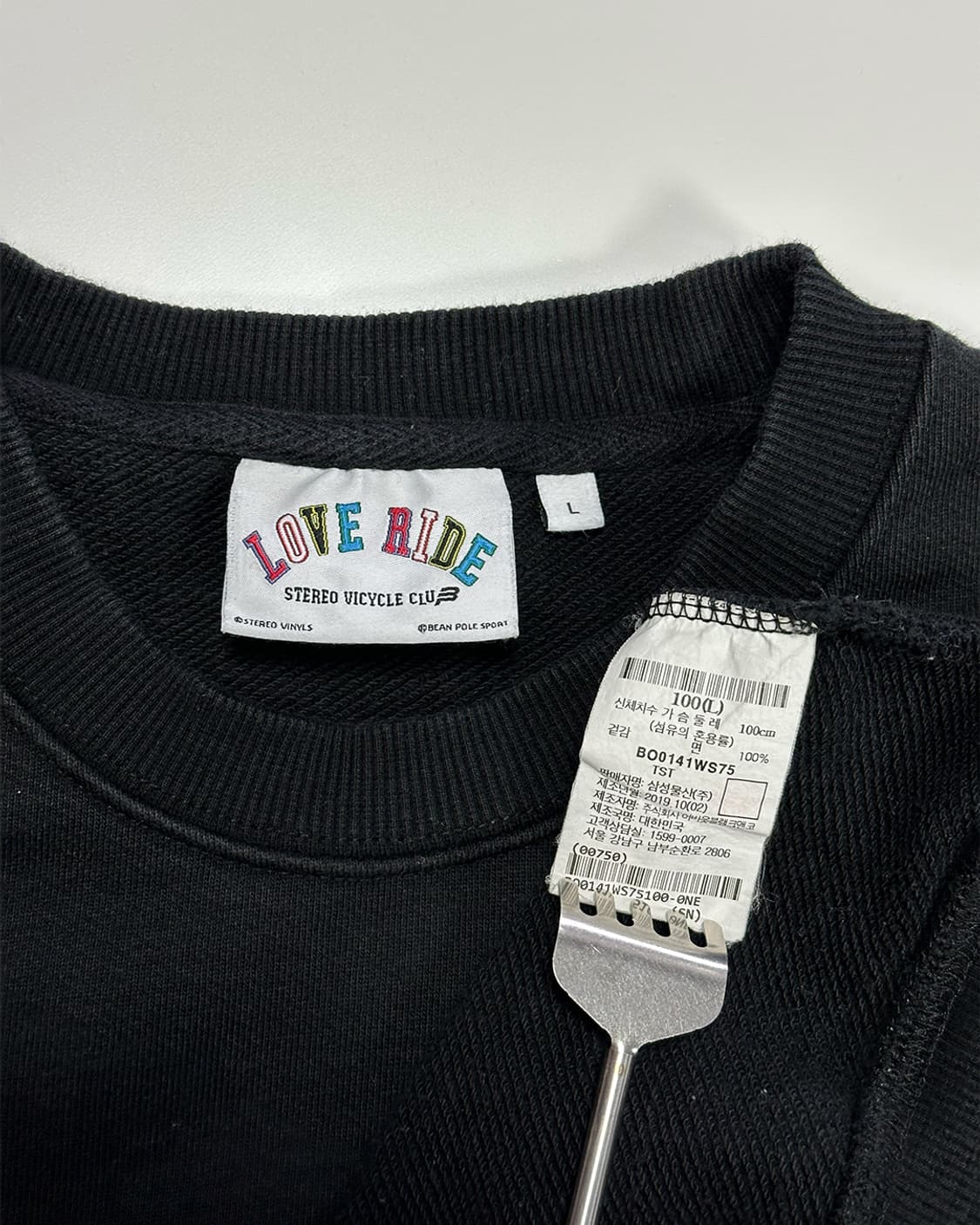 빈폴스포츠 X 스튜디오바이닐 맨투맨 상품이미지3