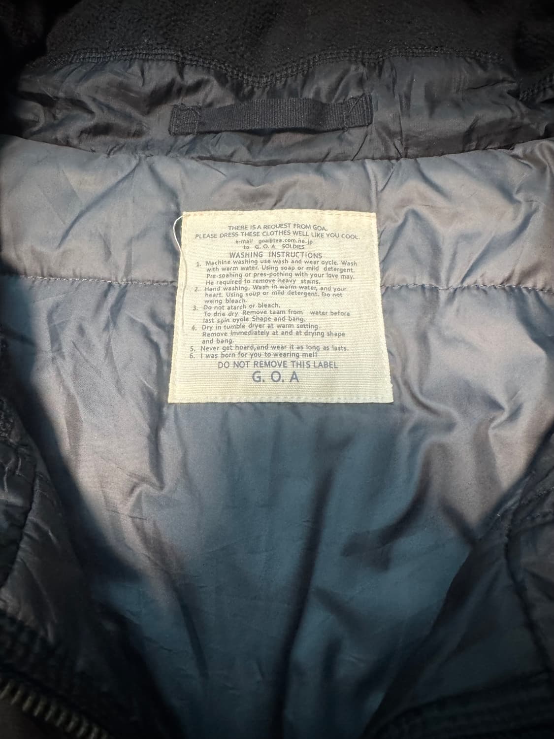 Goa 0Os bono type nylon hood jacket 상품이미지5