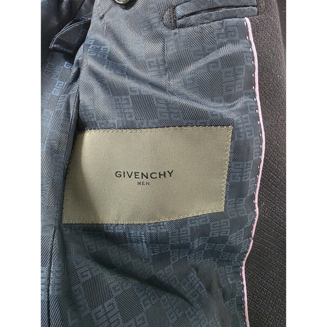 지방시 남성 네이비 자켓 105 상품이미지3