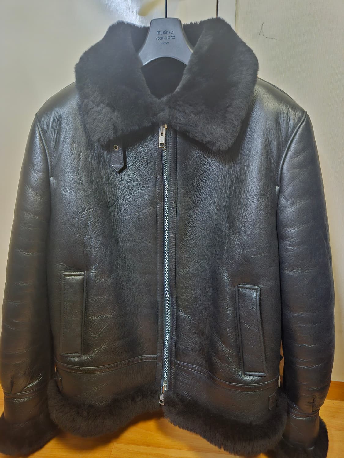 100 L) 론트 양가죽 리얼 무스탕 상품이미지1