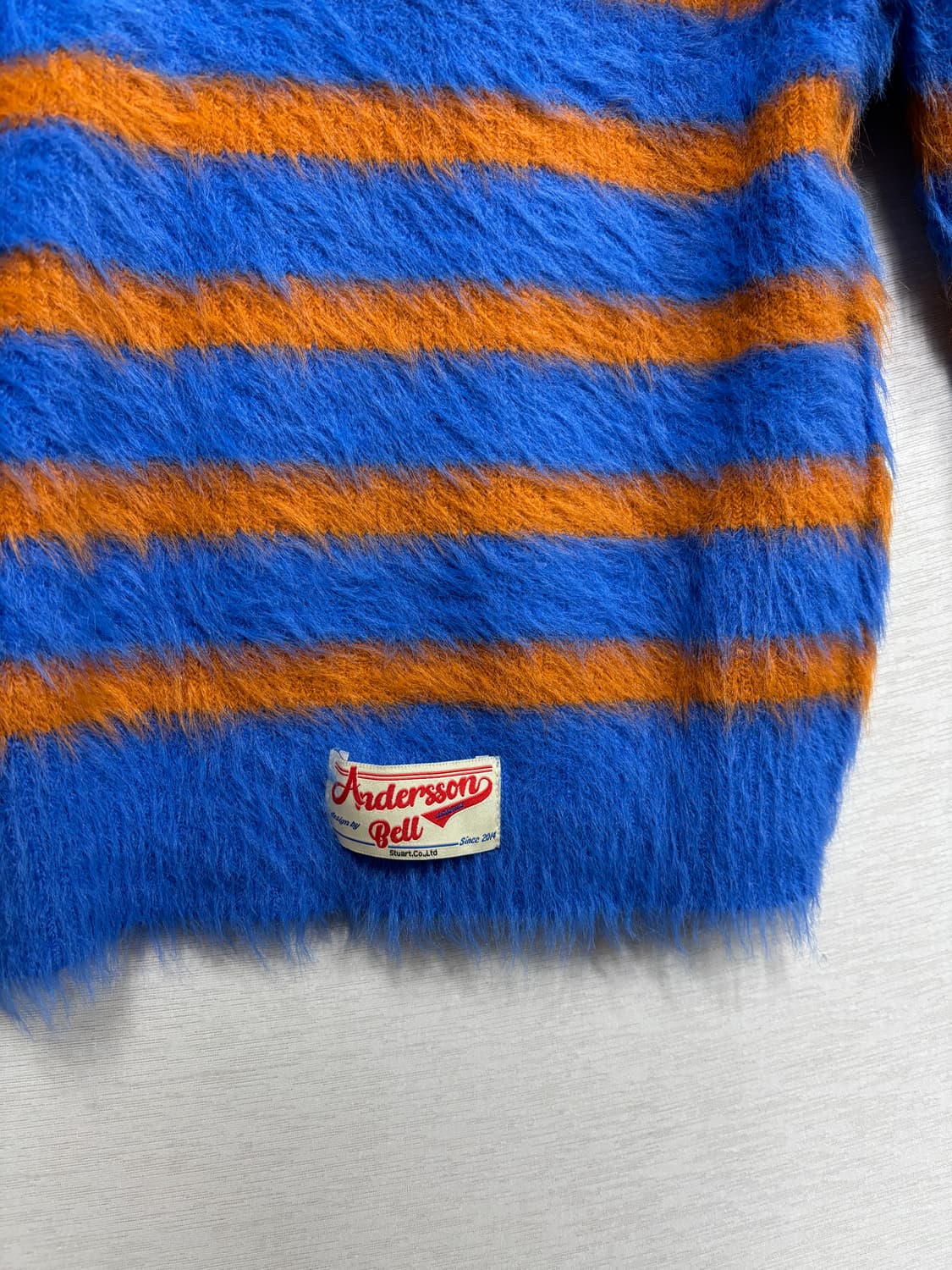 앤더슨벨 헤어리 니트 XL 상품이미지4