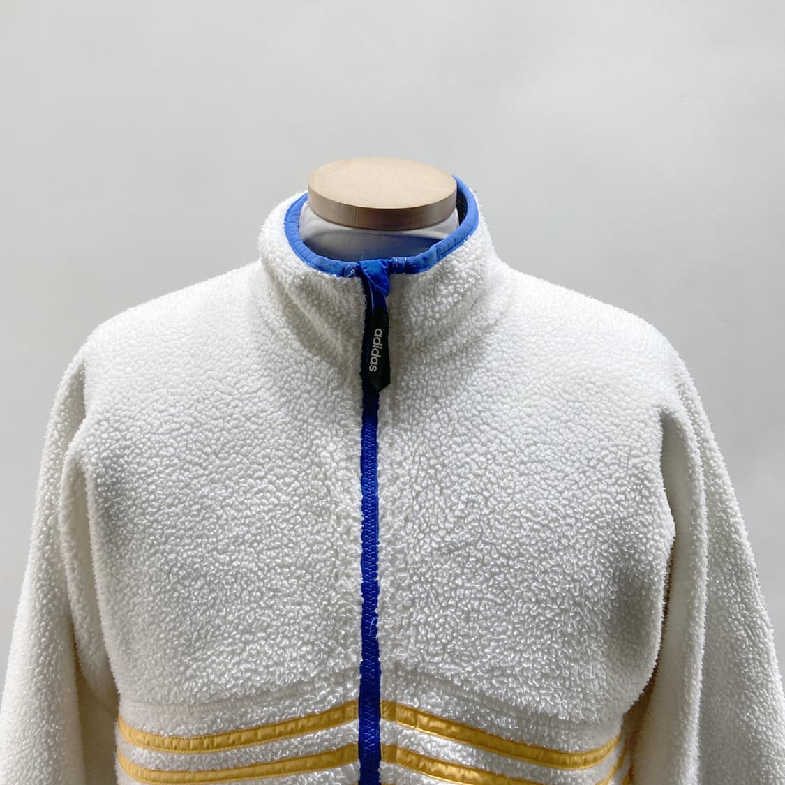 아디다스 셔파 풀 집업 화이트 공용 S 상품이미지2