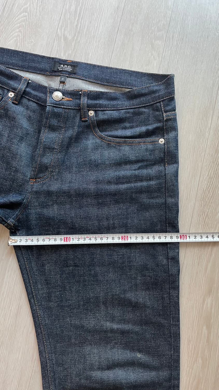 A.P.C 아페세 뉴스탠다드 31 생지 스트레이트핏 상품이미지6