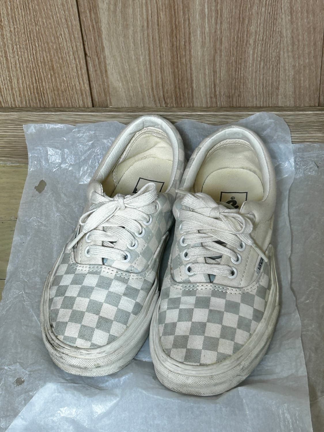 반스 체커보드 스모크 블루  상품이미지1