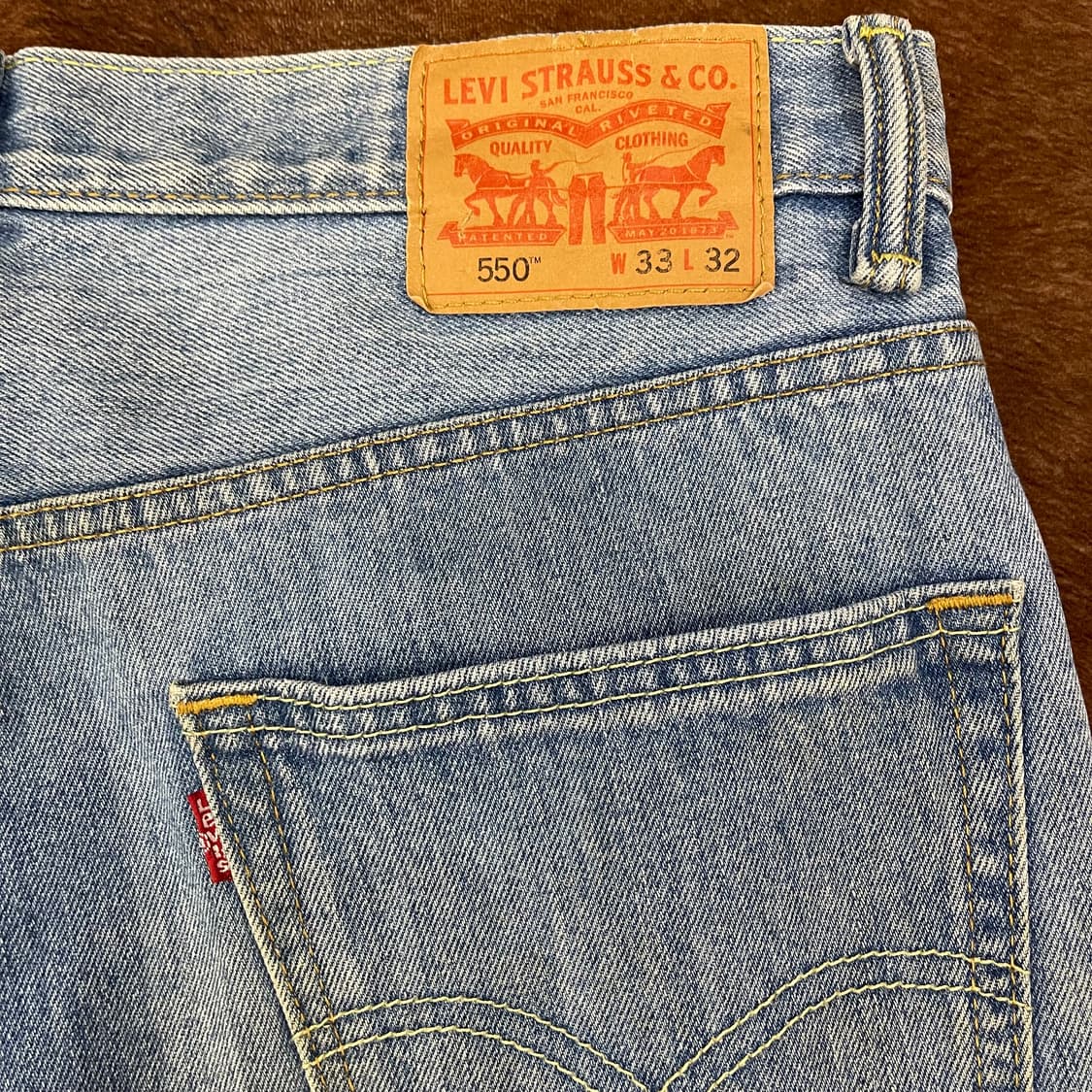 리바이스 빈티지 데님  550  w33l32 상품이미지6