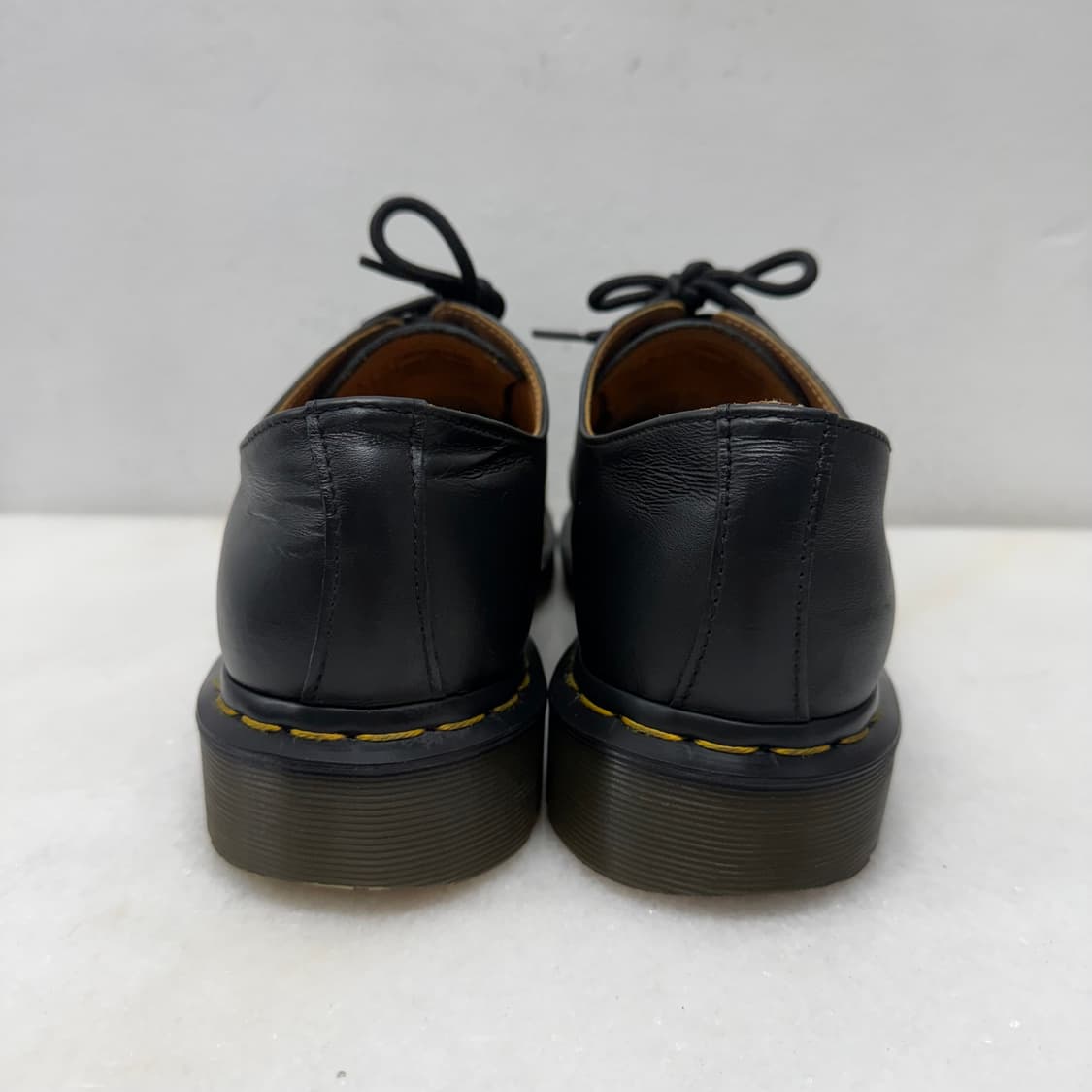 UK9) 닥터마틴1461 블랙 나파 3홀더비 상품이미지6