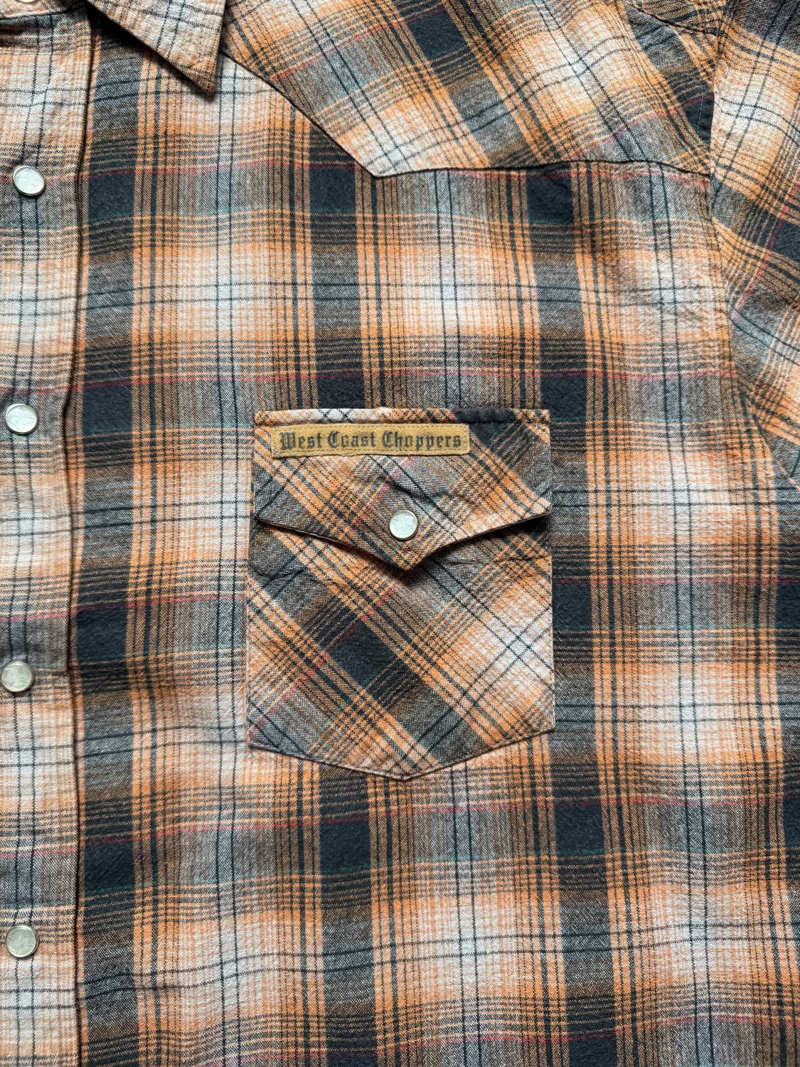 웨스트코스트차퍼 90s 플란넬 웨스턴 셔츠 상품이미지7