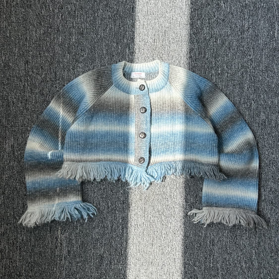 루루서울 프린지 크롭 가디건 상품이미지1