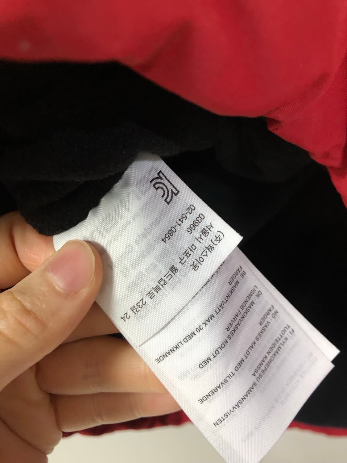 칼하트 wip 기모 풀오버 아노락 바람막이 XL _ 레드 상품이미지9