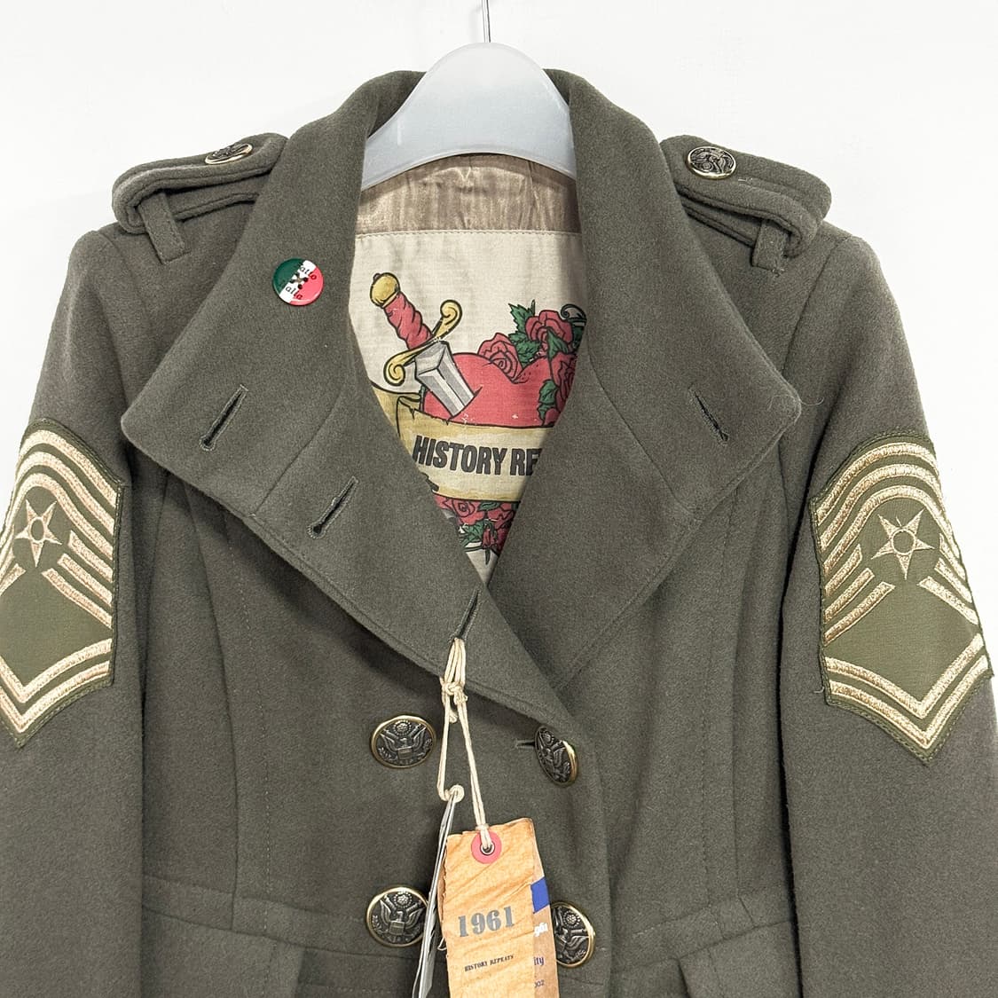 히스토리 리피츠 밀리터리 코트[새상품] 상품이미지4